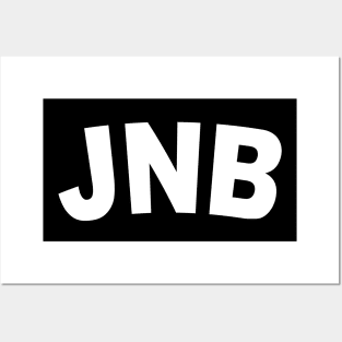 JNB Bold White Posters and Art